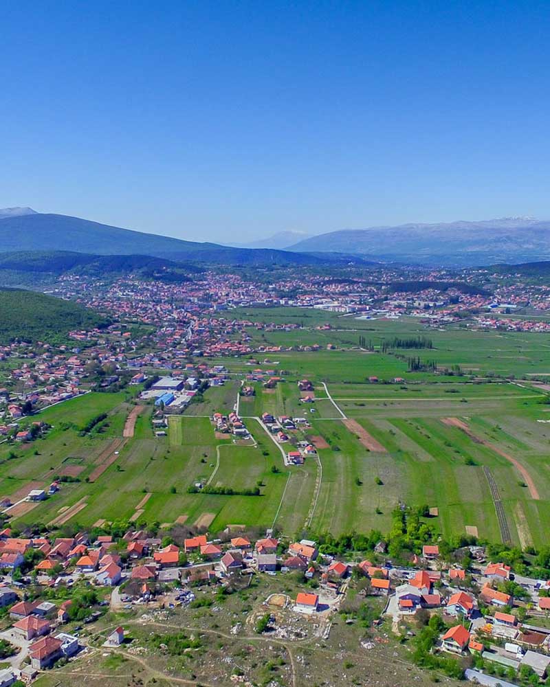 The suburbs of Sinj