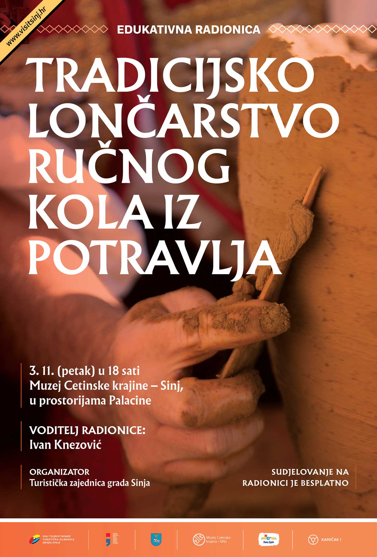 Edukativne radionice Tradicijskog lončarstva ručnog kola iz Potravlja