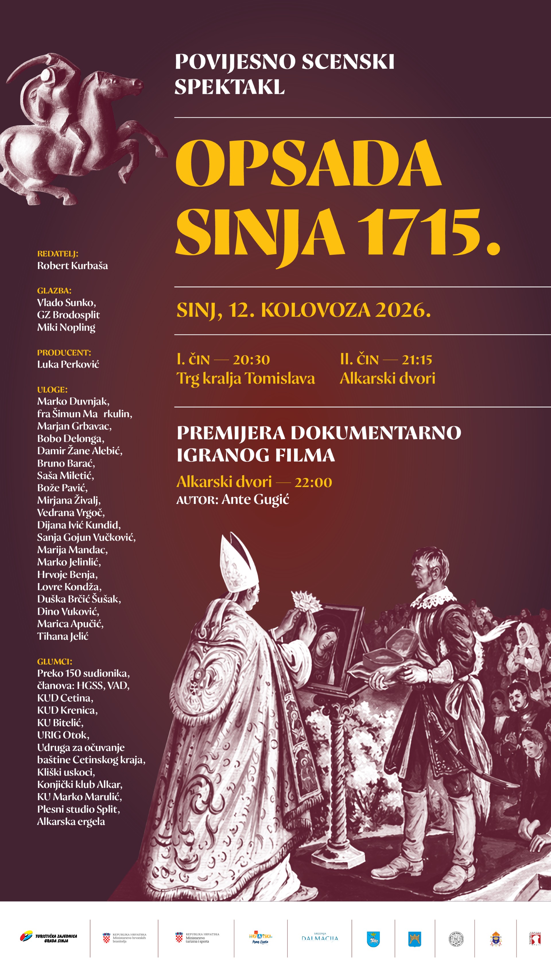 Opsada Sinja 1715. - Dvadeset godina scenskog prikaza povijesti, vjere i zajedništva