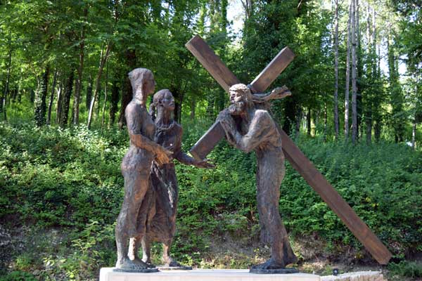 Jésus rencontre les femmes de Jérusalem qui pleurent