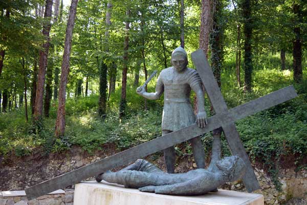 Jésus tombe pour la troisième fois