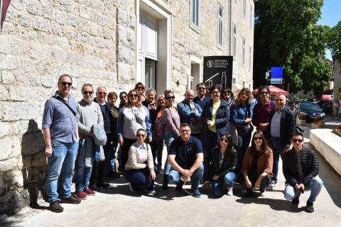 Dolazak talijanskih putničkih agenata u Sinj