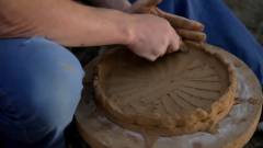 Traditional Hand-Wheel Pottery in Potravlje