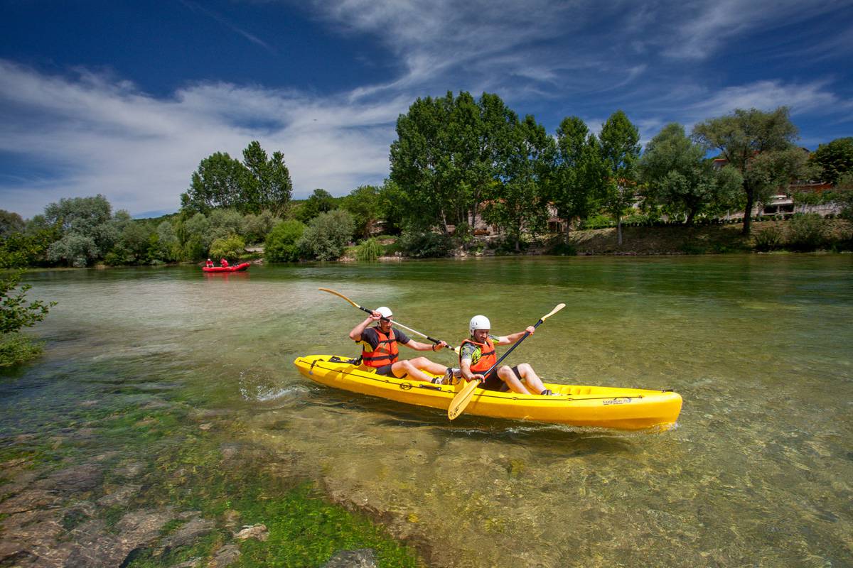 Kanu Safari auf der Cetina