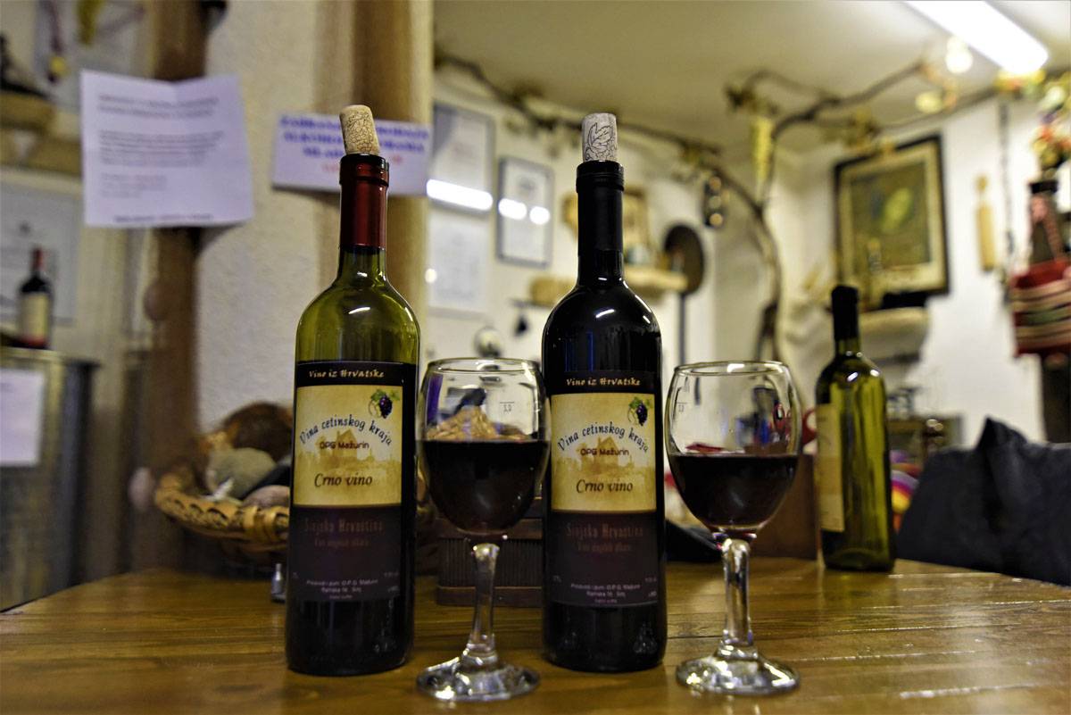 I vini della regione di Cetina