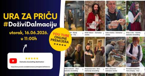 Online premijera 'Ura za priču - Doživi Dalmaciju'