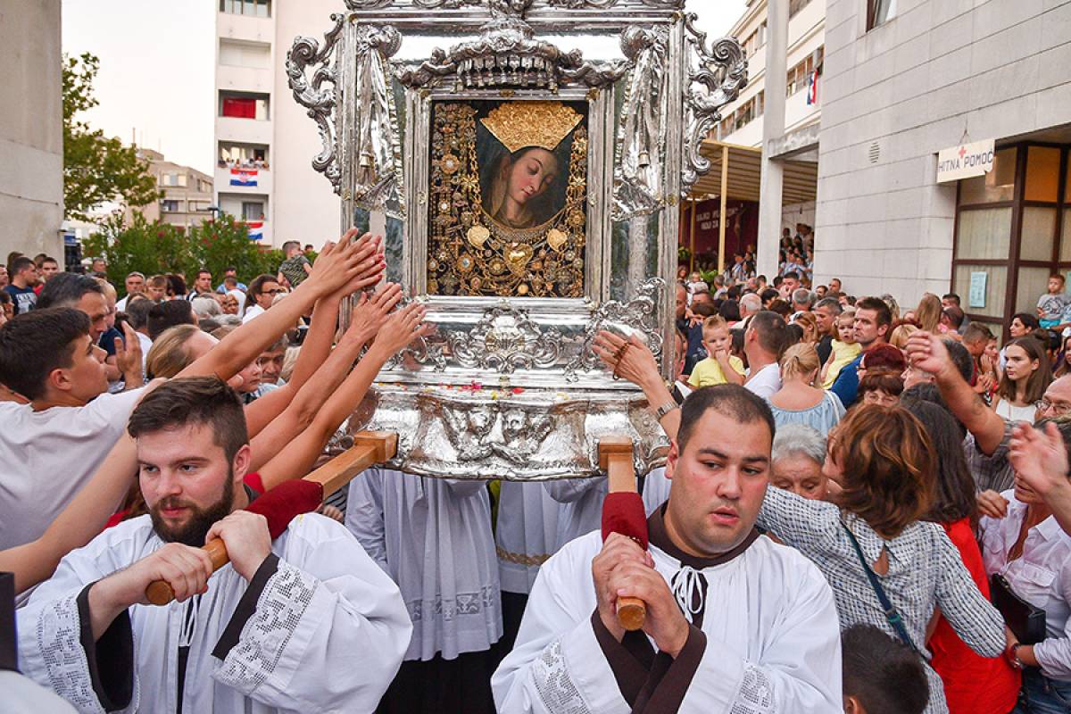 Raspored hodočašća Gospi Sinjskoj