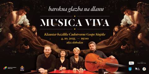 Musica Viva - barokna glazba na dlanu - koncert povodom godišnjice proglašenja crkve Čudotvorne Gospe Sinjske bazilikom manjom