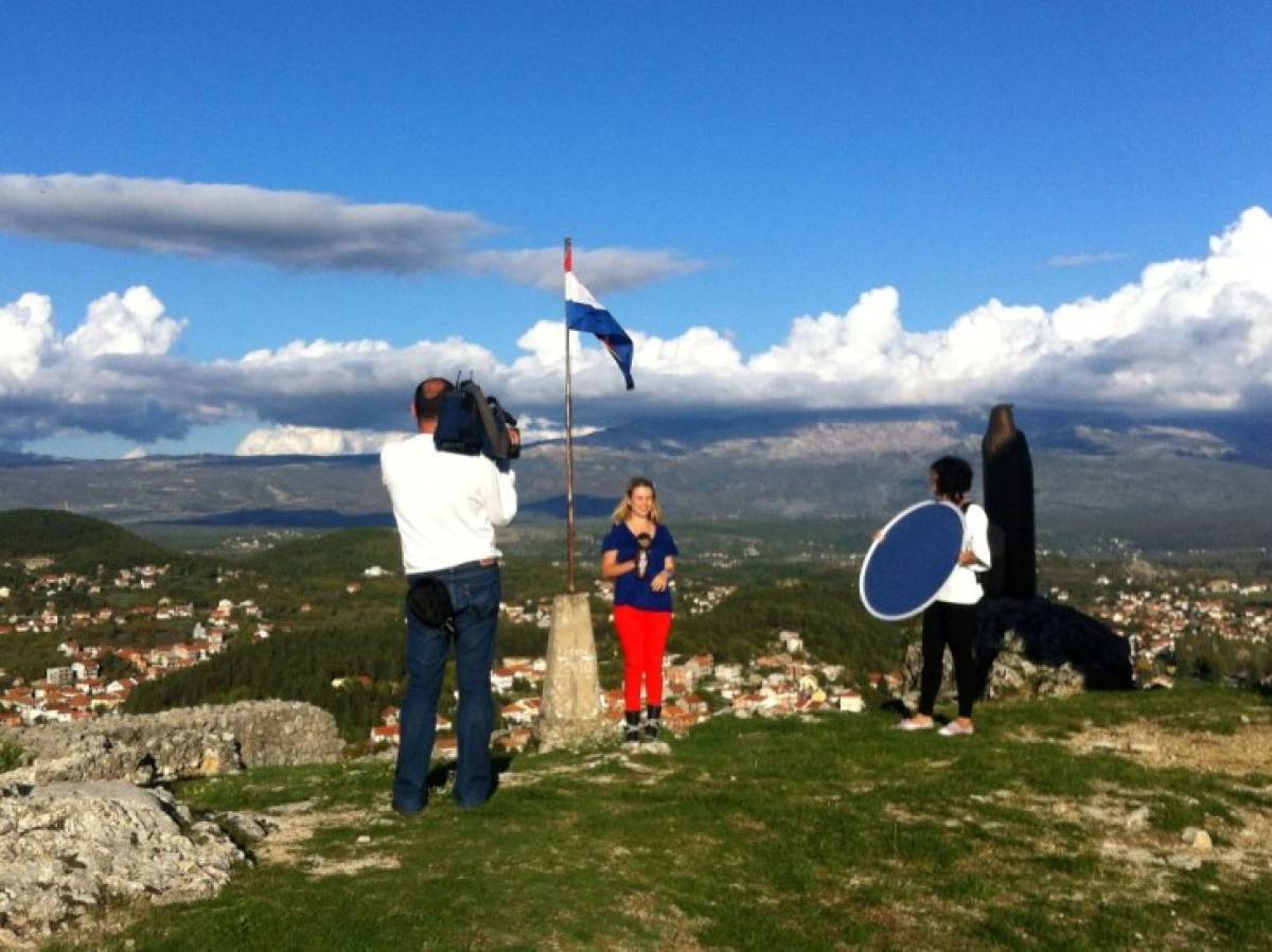 Turska televizijska ekipa snimala reportažu o Sinju