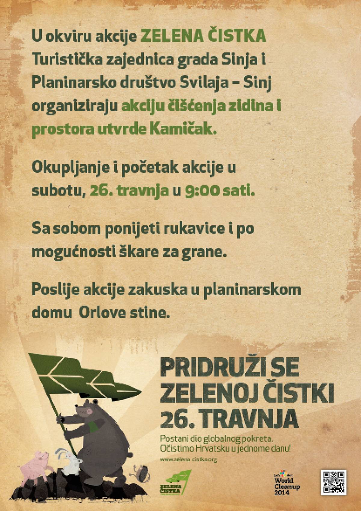 Zelena čistka u Sinju