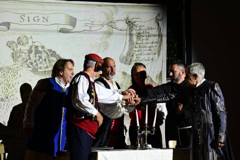 Uspješno uprizoren povijesno scenski spektakl 'Opsada Sinja 1715. godine'