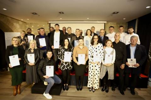 Dodijeljeni prvi certifikati za ugostiteljske objekte u sklopu projekta 'Dalmatinska marenda'