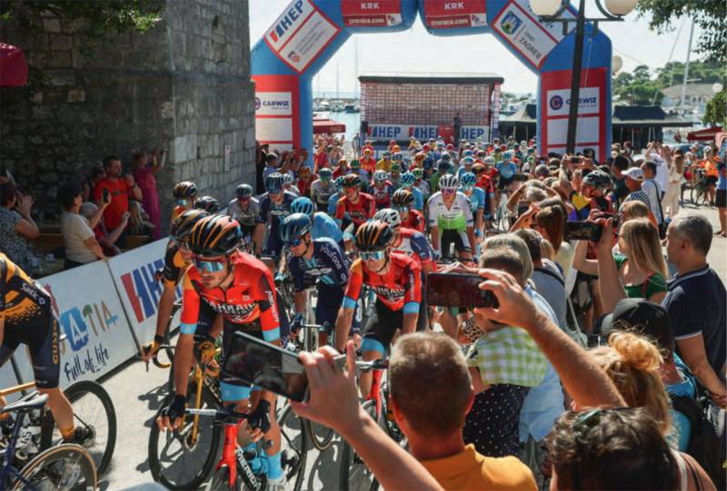 Sinj domaćin cilja prve etape biciklističke utrke CRO Race