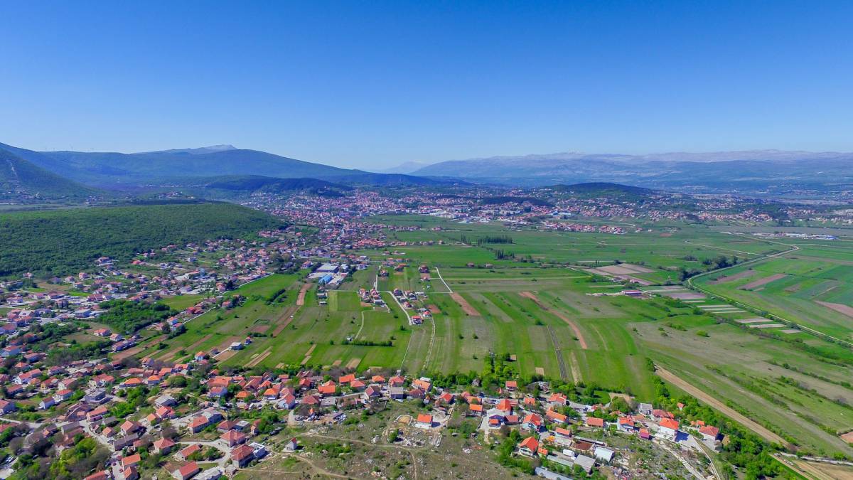 The suburbs of Sinj