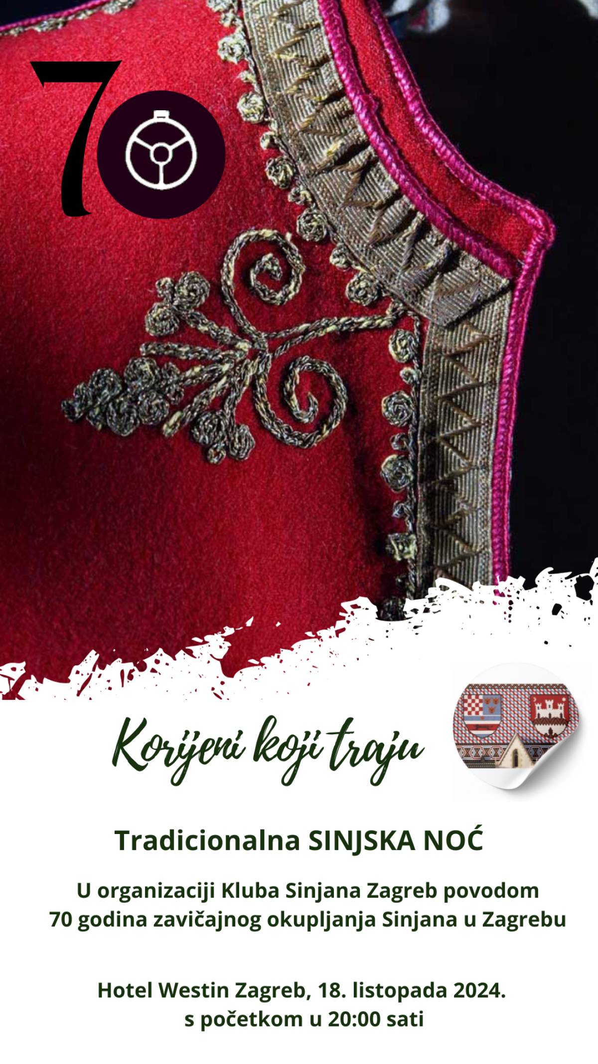 Rezervacije ulaznica za tradicionalnu Sinjsku noć u Zagrebu Rezervacije ulaznica za tradicionalnu Sinjsku noć u Zagrebu