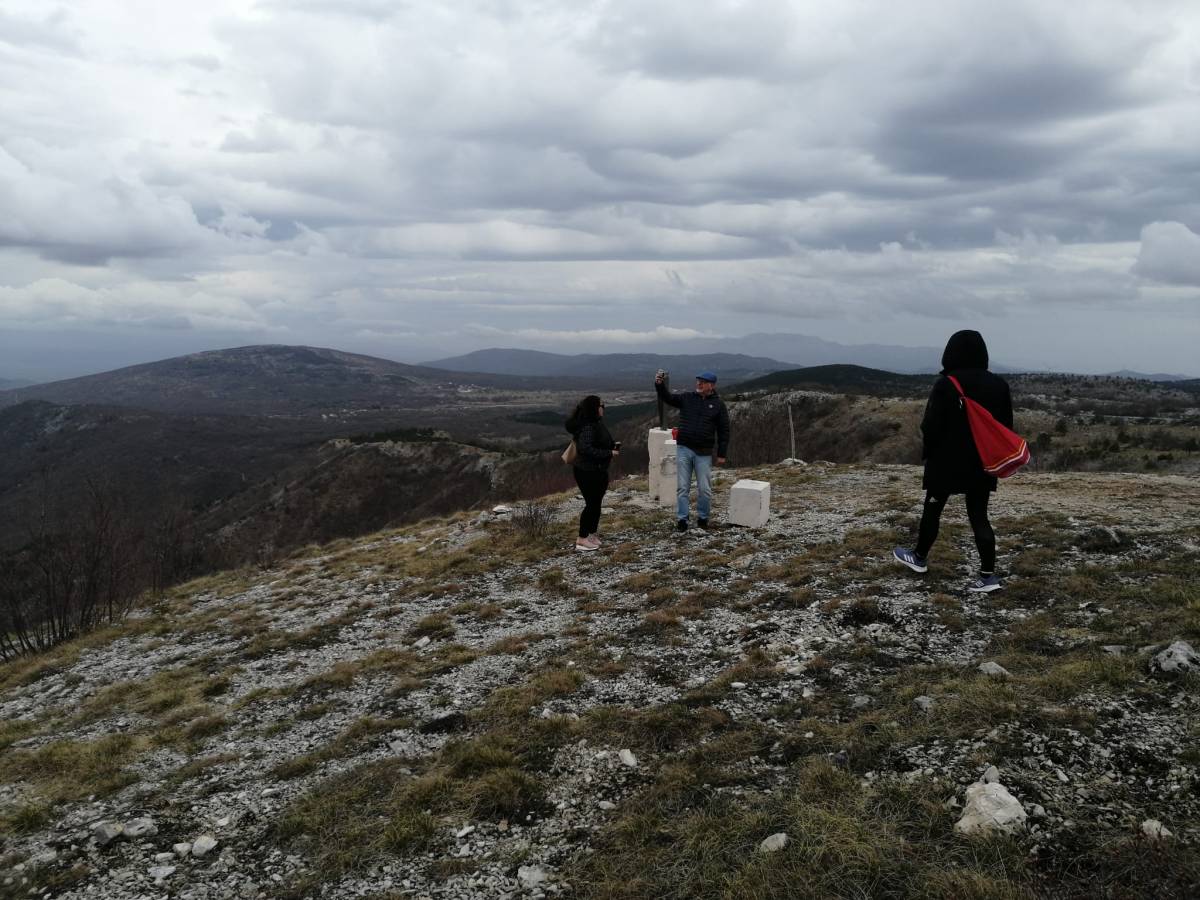 Poznati putopisac Vlado Šestan u gradu Sinju