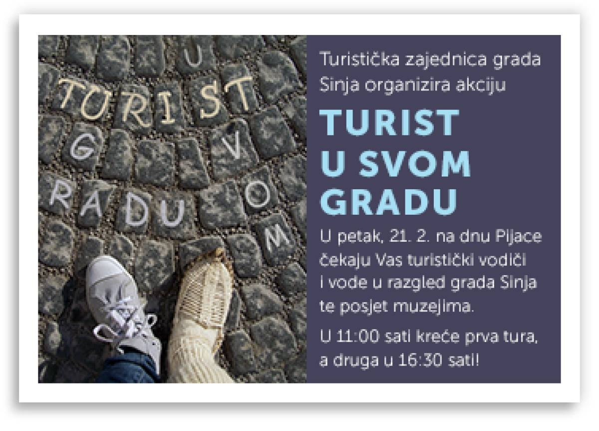 Edukativna akcija ''Turist u svom gradu'' Edukativna akcija ''Turist u svom gradu''