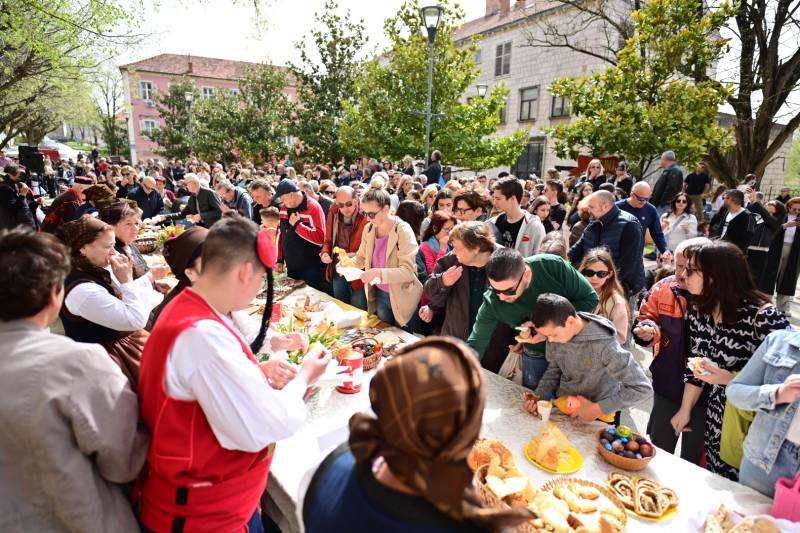 Doručak na otvorenom za Uskrsni ponedjeljak, Sinj 2026.
