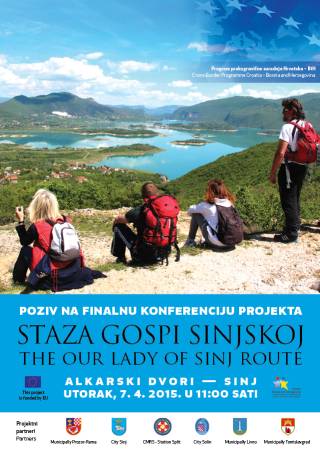 Poziv za sudjelovanje na završnoj konferenciji projekta „Staza Gospi Sinjskoj“